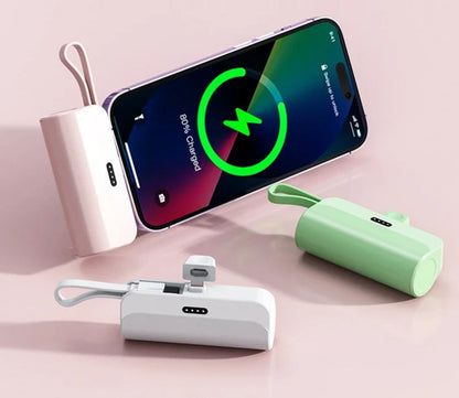 🔋POWER BANK MINI⚡Tu Energía de Emergencia en el Bolsillo